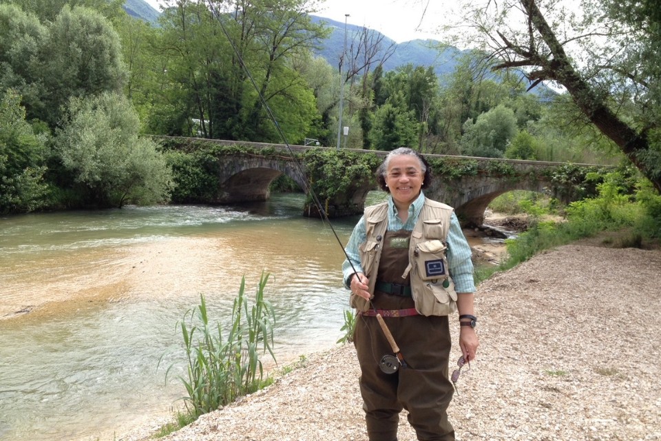 From Near and Far Janice Robinson ‘82 Forges Connections Through Fly Fishing