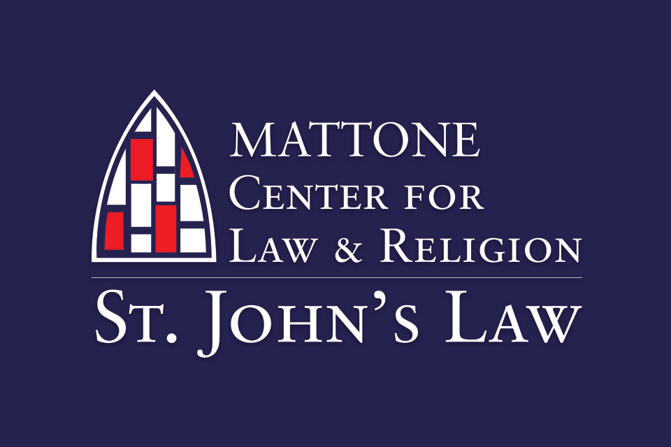 The Mattone Center for Law and Religion Launches a YouTube Channel and Video Series