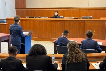 Catholic Middle School Students Explore Trial Advocacy at St. John’s Law